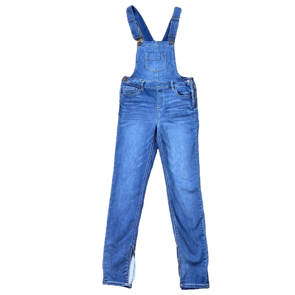 Woman’s Dollhouse denim bib overalls size 7